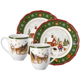 Hutschenreuther Happy Wintertime Set 4 teilig - green