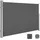 Songmics Seitenmarkise 180 x 400 cm grau Aluminium