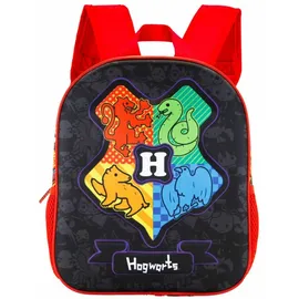 HARRY POTTER Dark Shield-Kleiner 3D Rucksack Schwarz