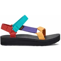 Teva Damen Midform Universal Sandale, Helle Retro-Multi, 36 EU