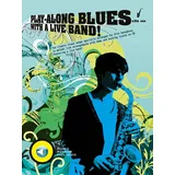 Omnibus Press Play-Along Blues With A Live Band: Alto Sax (Book And CD)