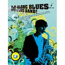 Omnibus Press Play-Along Blues With A Live Band: Alto Sax (Book And CD)