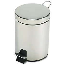 Rubbermaid Tretabfalleimer 5,6 l Silber