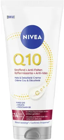 Nivea Body Q10 Straffende + Anti-Falten-Creme Hals Und Dekolleté 200ml