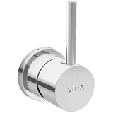 Vitra Einhebelmischer A45671TPX für WC 7748N003, seitlich integrierte Thermostat-Armatur, chrom