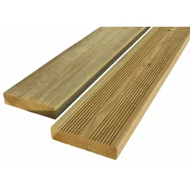 Plus Außentreppe 4 Stufen 120 cm Holz Braun