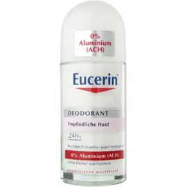 Eucerin Deodorant Empfindliche Haut 24 h 0% Aluminium Roll on 50 ml