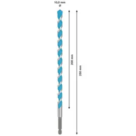 BGS Bit Länge 75 mm Antrieb Außensechskant 10 mm (3/8") T-Profil (für Torx) T40