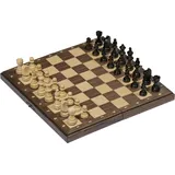 GoKi Magnetisches Schachspiel in Holzklappkassette