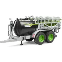 Bruder 02036 - Fliegl Fassanhänger Jumbo Line Plus schwarz 1:16