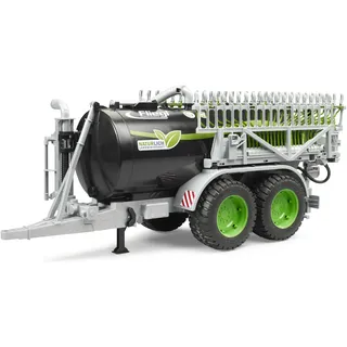 Bruder 02036 - Fliegl Fassanhänger Jumbo Line Plus schwarz 1:16