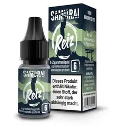 Reiz 10ml Liquid by Samurai Vaping 6mg / 10ml