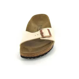 Birkenstock Madrid Vegan Birko-Flor schmal graceful pearl white 37