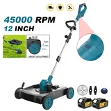 12-zoll-akku-rasenmäher, 45.000 U/min, Bürstenloser Motor, Gartenschneider Für Makita 18v-akku (ohne Akku)