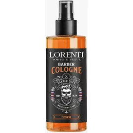 lorenti tokyo & seoul Barber Cologne 150ml STORM| After Shave Spray für Männer | Herren Rasur Duftwasser - Barber Eau de Cologne mit praktischen Pump-Spender | Erfrischend & Pflegend - EDC