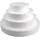Rayher 3003300 Styropor-Scheibe, 15cm ø, 4cm