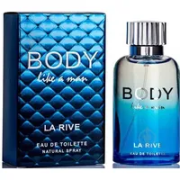 LA RIVE BODY LIKE A MAN 90 ml EDT Parfum Herren Herrenduft Neu & Original !