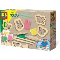 SES Eco Knete mit Holzwerkzeugen