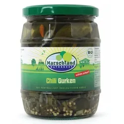 Chili Gurken - schön scharf