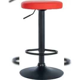 CLP Barhocker Ponte Kunstleder-bezug rot/schwarz