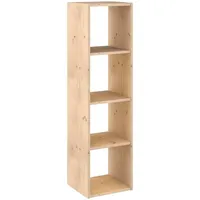 Astigarraga Bücherregal 140 x 36,2 x 33 cm Beige