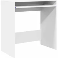 VidaXL Tisch mit Regal Weiß 77,5 x 43 x