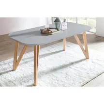 SalesFever Esstisch MDF/Eichenholz 183x90cm
