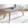SalesFever Esstisch MDF/Eichenholz 183x90cm