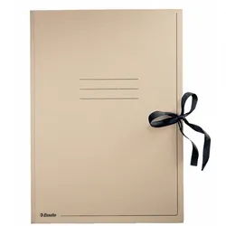 Esselte Zeichnungsmappe 6585 DIN A2 25mm 550g Karton grau
