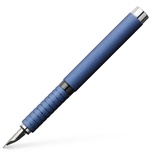 Faber-Castell 148442 - Füller Essentio, Feder EF, Aluminium Blau