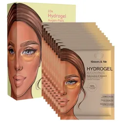 10X HYDROGEL AUGEN-PADS MIT HYALURONSÄURE & VITAMIN E
