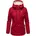 Damen warme Winterjacke mit Kapuze Dark Red Gr S S