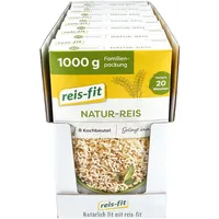 reis-fit Natur Reis 1 kg, 7er Pack