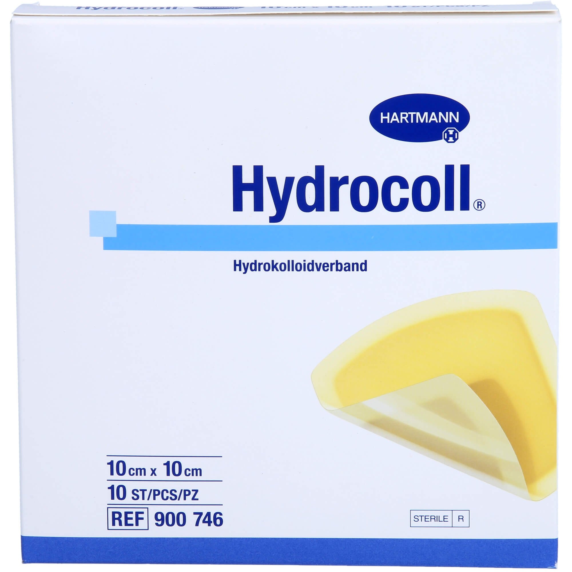 Hydrocoll Wundverband 10x10cm 10 ST