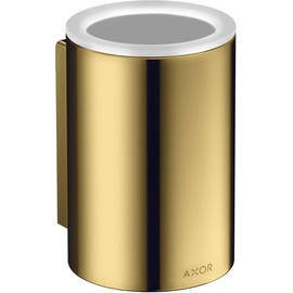 HANSGROHE Axor Universal Circular Zahnputzbecher 42804, Farbe: polished gold optic