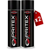 PRITEX – Bremsenreiniger Spray 2 x 500 ml – Auto Teilereiniger zur Entfettung von Bremsen, Kupplungen, Motor- & Maschinenteilen – rückstandsfrei & umweltneutral HOHE QUALITÄT