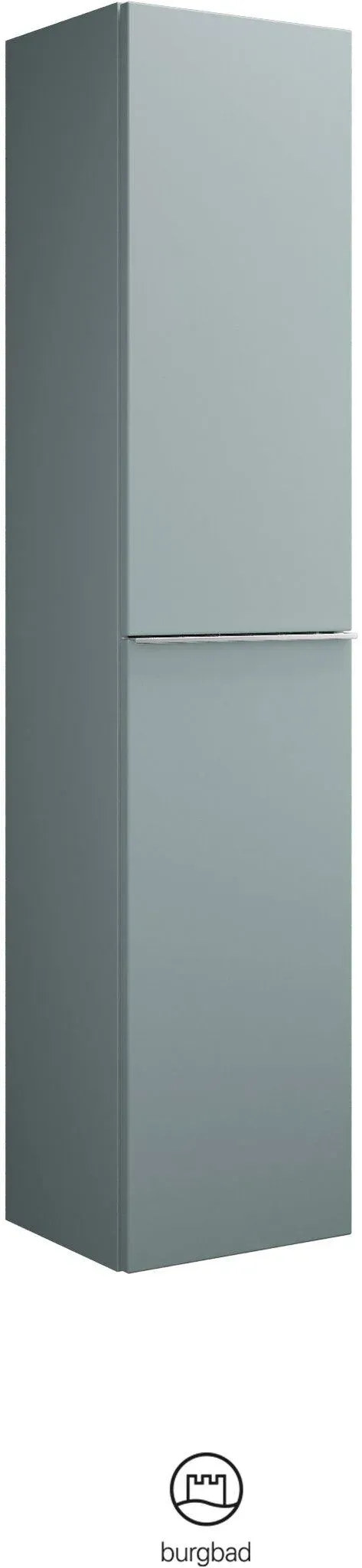 burgbad Fiumo Hochschrank 1600x350x320 Eisblau Softmatt - Eisblau Softmatt