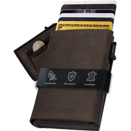 gentlemen's hd Gentlemen's Cardholder Portemonnaie braun