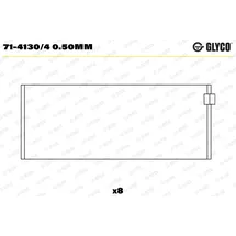 Glyco Pleuellager 71-4130/4 0.50mm