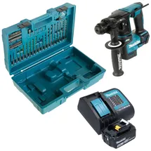 Makita DHR 171 SM1X3 inkl. 1x Akku 4,0 Ah + Ladegerät + 65 tlg. Zubehör Set + Koffer