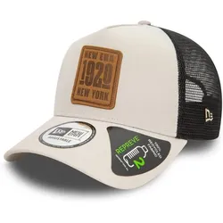 NEW ERA Herren Mütze NE REPREVE TRUCKER NEWERA STN, LIGHT BEIGE, ONE SIZE