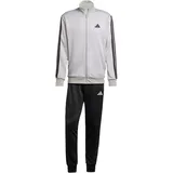adidas 3-Streifen French Terry Trainingsanzug Grau XXL