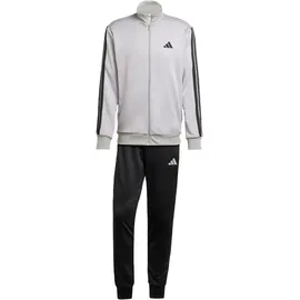 adidas 3-Streifen French Terry Trainingsanzug Grau XXL