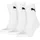 Puma Short Crew 3er Pack white 39-42