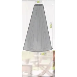 Sonnenschirmhülle Schutzhülle Schirmhülle Abdeckung Abdeckhaube 175cm