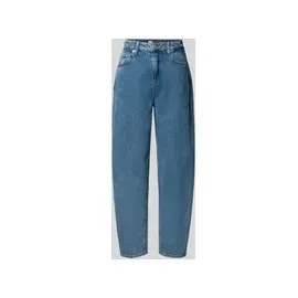 Tommy Hilfiger Tapered Fit Jeans aus Baumwoll-Mix Modell 'JEANIE BALLOON AI4136', Jeansblau, 30/30