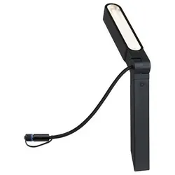 Plug & Shine LED Gartenstrahler Ito Einzelspot Vertikale Ausrichtung IP65 3000K 6W Anthrazit