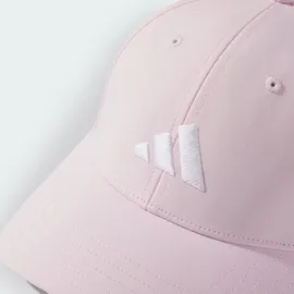 adidas New Logo Embroidered Baseball Kappe Clear Pink / White Erwachsene (L/XL)