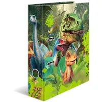 Herma Ordner A4 Dinosaurier, 7 cm breit, Kinder Ringordner