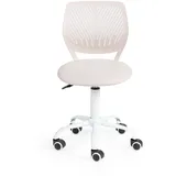FurnitureR Home Office Stuhl Ergonomischer justierbarer Höhendreher Rolling Computer Executive Stuhl für Home Office Arbeitszimmer, Morandi Beige